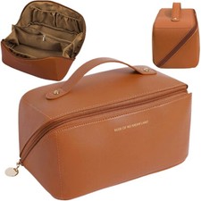 Large Leather Toiletry