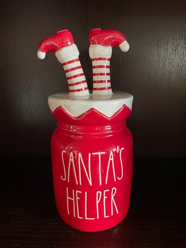 Rae dunn santa helper red - dunn, helper"