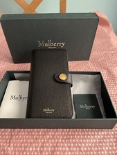 Mulberry Black Leather Flip
