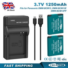 2pcs 3.7V DMW-BCM13