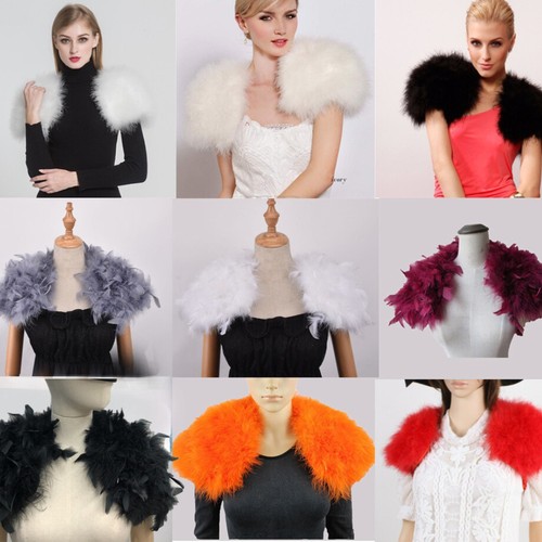 Real ostrich feather fur - real,