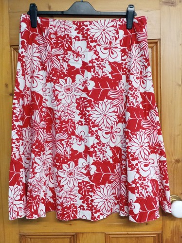 Wallis line tropical print - a-line,