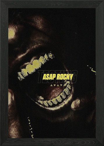 Asap rocky rapper - rocky, framed