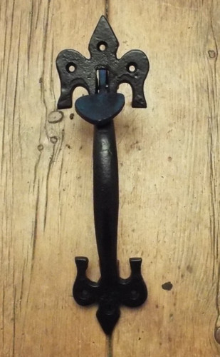 Iron thumb latch large - iron,