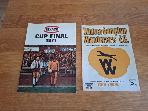 1971 texaco cup final wolves - cup,