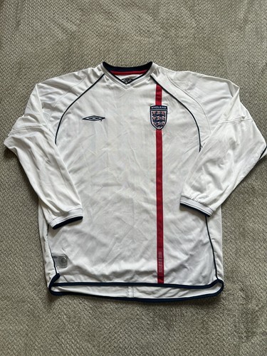 England 2001 home shirt - england,