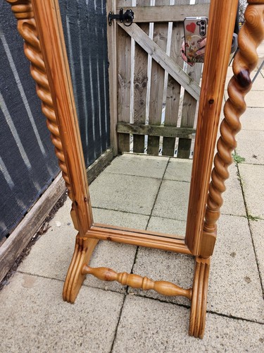 Solid pine cheval - pine,