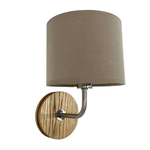 Litecraft wooden wall light - wall,