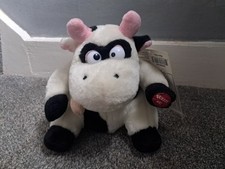 Kooky Kow Vintage Plush Toy Sounds Vibrate Tested & Working Mad Cow Rares 