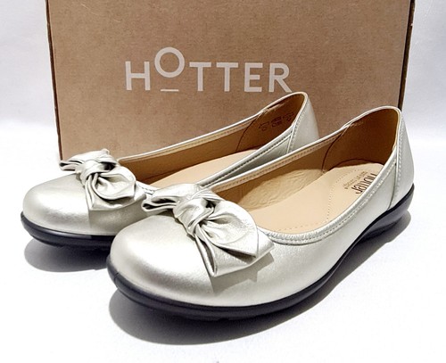Hotter jewel pale gold leather - pale,