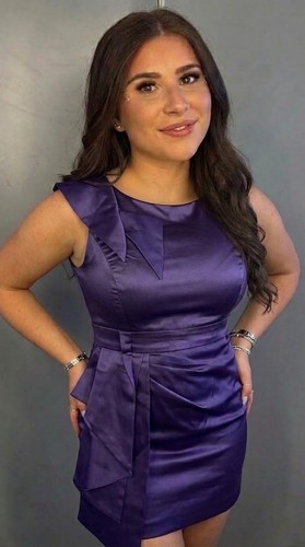 Karen millen purple - karen, satin