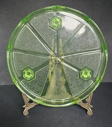 Vintage art deco green - art, uranium