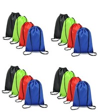 1-2 Pairs Drawstring Bag Sports Backpack Gym Sack Swim School PE Kit Shoe Bag