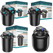 AllPondSolutions Auto Cleaning Pressurised Koi Pond Filters 5000L/H - 75000L/H
