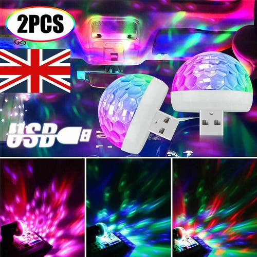 Mini usb rgb - 2x, led