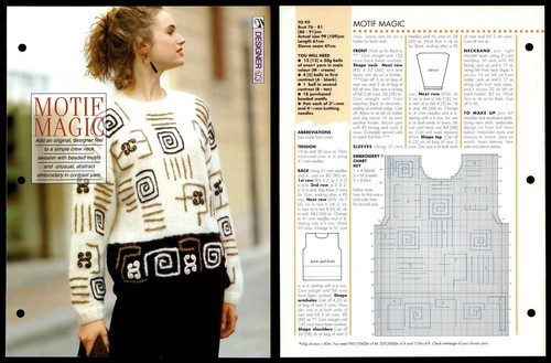 Motif magic sweater - magic,