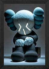 Hypebeast Kaws Framed Wall Art