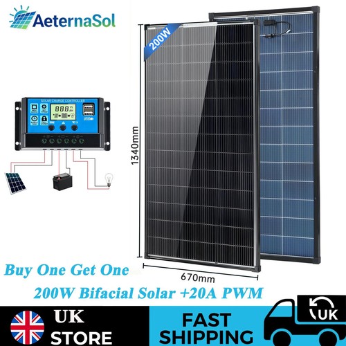 Aeternasol 200w bifacial - 200w, solar