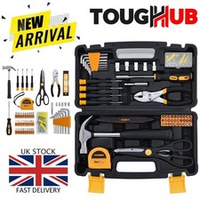 Tool Kit for Professional Home DIY Repair 134 Pcs Tools Set with Carrying Case