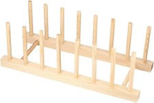 Wooden dish rack - wooden, and