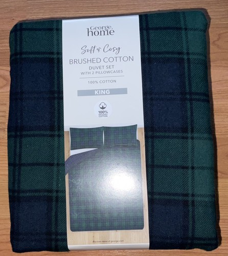 George green check brushed - green,