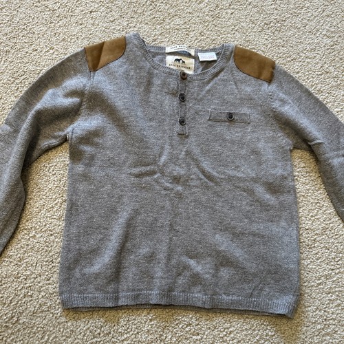 Zara knitwear toddler boy grey - toddler,