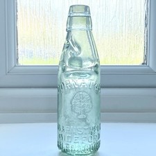 Antique Codd Neck Glass Bottle