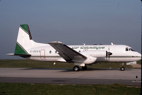 Air atlantique hs748 g - atlantique,, hs748,