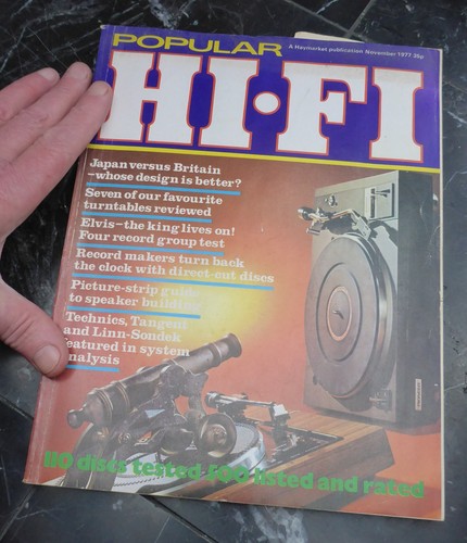 Popular magazine - hi-fi,