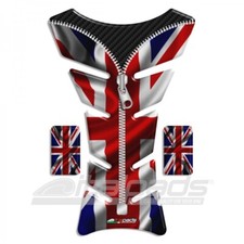 Tank Pad Union Jack - carbon