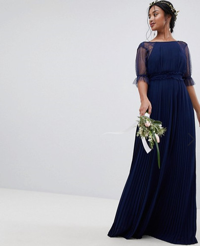 Tfnc pleated maxi occasion - tfnc,