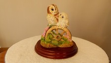 Border fine arts Tawny owl & chick, 652008, by Russell Willis