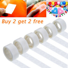 1-100x Dots Tape Double Sided Sticker Glue Sticky Clear Balloon Decor
