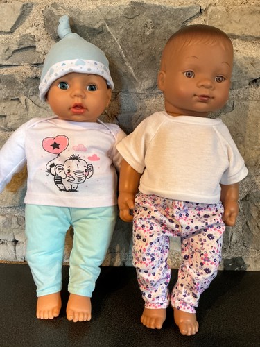 Bundle large baby dolls - 18",