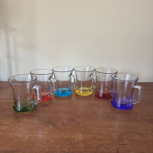 Set coloured glass tea - glass,