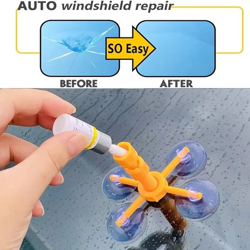 Car windshield repair - car, fix