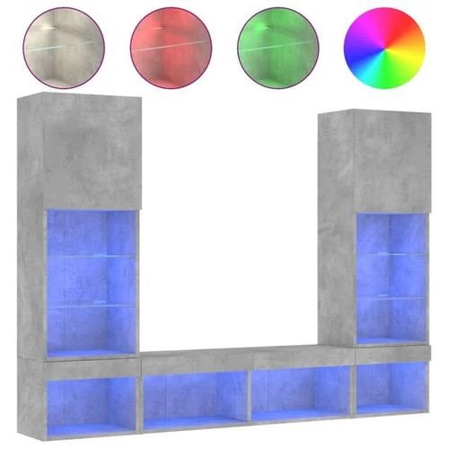 Piece wall unit - wall, set