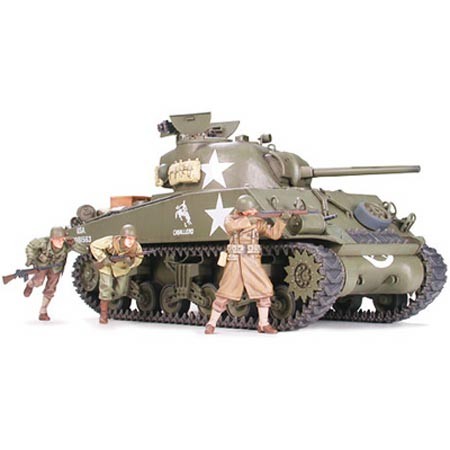 Tamiya m4a3 sherman 75mm - 1/35,