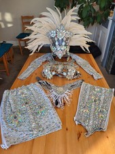 Brazilian Carnival Samba Rio Costume - 8 Pieces