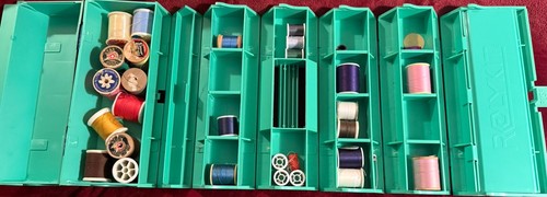 Rolykit vtg green portable - rolykit,