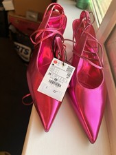 Zara Women's Neon Pink High