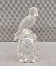 SWAROVSKI Crystal Thimble Collection - Parrot on Pine Cone - Excellent Condition