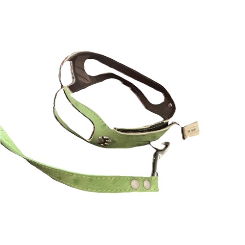 Dog designer leather step - leather,