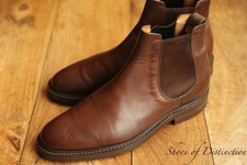 Church's Churchs Goodward Brown Leather Chelsea Boots Shoes Men's UK 8 US 9