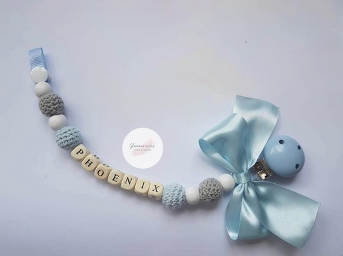 Personalised wooden crochet - personalised, &