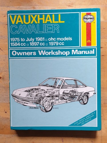 Vauxhall cavalier mk1 6 - mk1, 1.6