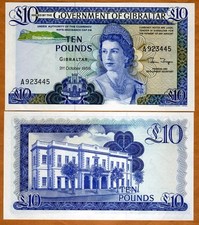 Gibraltar pounds 1986 - gibraltar,, 10