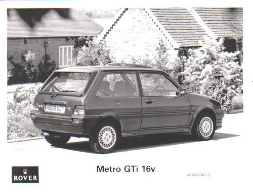 Rover metro gti 16v - metro,