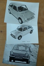 Honda N600 - 3 original official press photos 