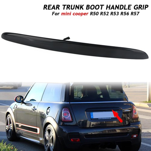 Rear trunk boot handle grip - trunk,
